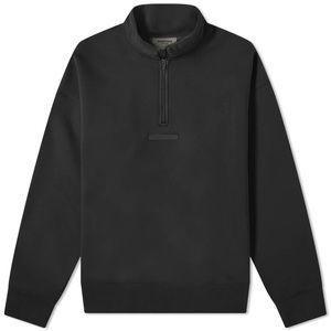 Fear of God Essentials Half Zip Mock Neck Sweater